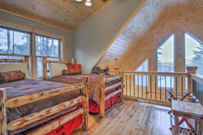 Dream Log Cabin in Bethel - 15 Min to Ski Resort!